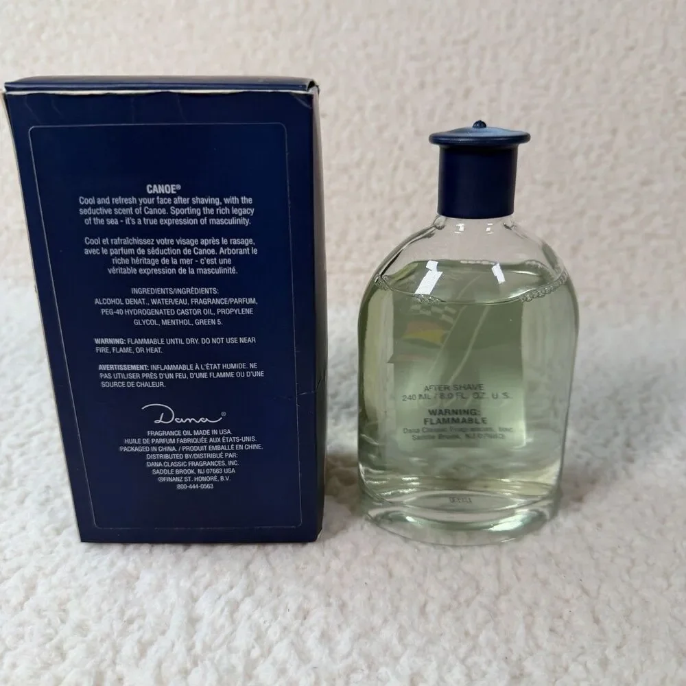 CANOE by Dana 8.0 oz, 240 ml After Shave Liquid Splash for Men
